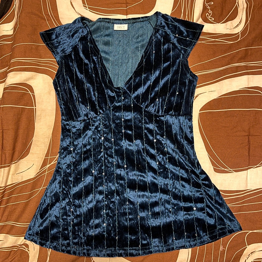 Vintage Velvet Suzy Shier Shirt